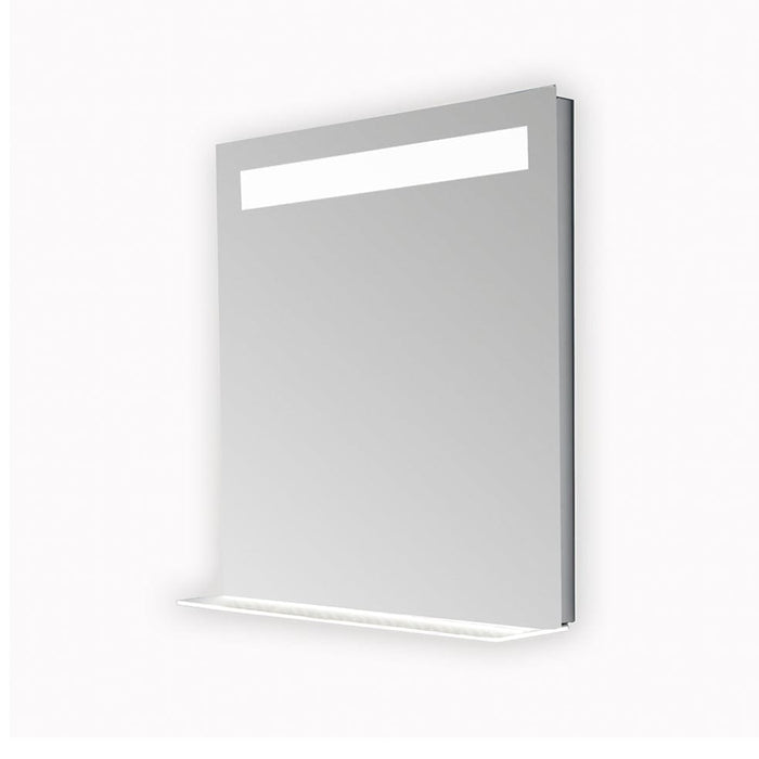 elevenpast Bathroom Mirror 81cm x 60cm Lena LED Bathroom Mirror | 3 Sizes 06780CI1508