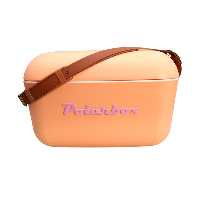 elevenpast Beverage Cooler 20L Polarbox Retro Cooler Box 12L | 20L Orange Sorbet and Pink 10033