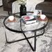 elevenpast Coffee Table Kate Metal and Glass Coffee Table 1200049 6009552930791