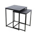 elevenpast Tables Jack Metal Nesting Table Black 1200341 6009552943111