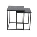 elevenpast Tables Jack Metal Nesting Table Black 1200341 6009552943111