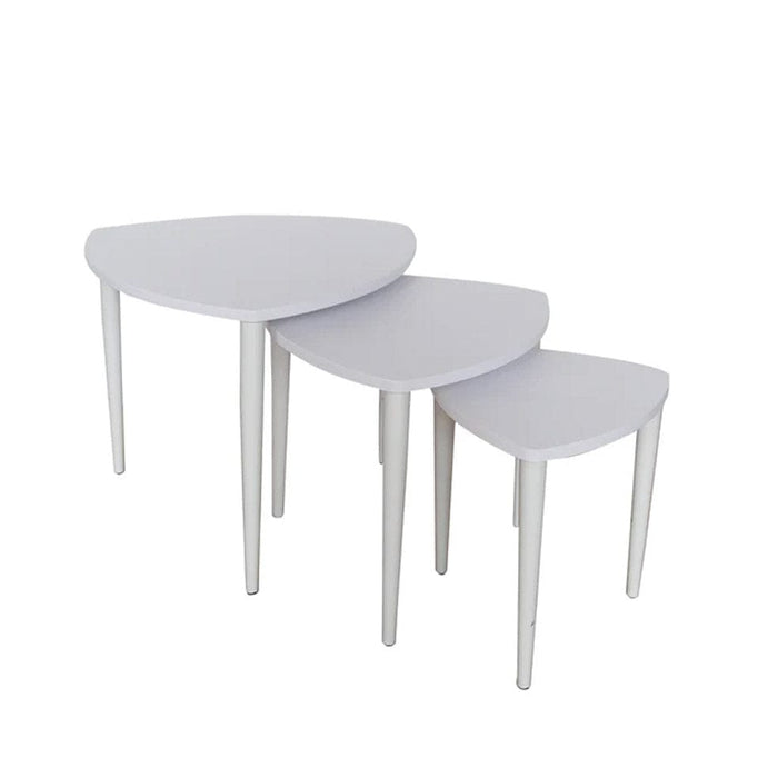 elevenpast Tables Arabella Wooden Nesting Tables White 1200342 6009552943128