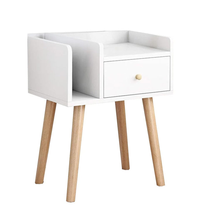 elevenpast Side Table White Nora Bedside Table 1200354 6009552946457