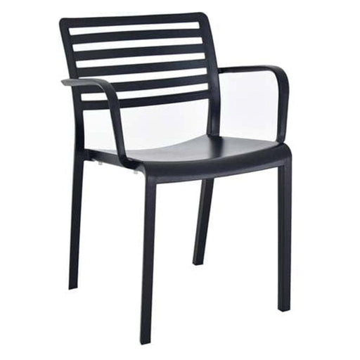 elevenpast Black Replica Lama Armchair - Polypropylene 1337600