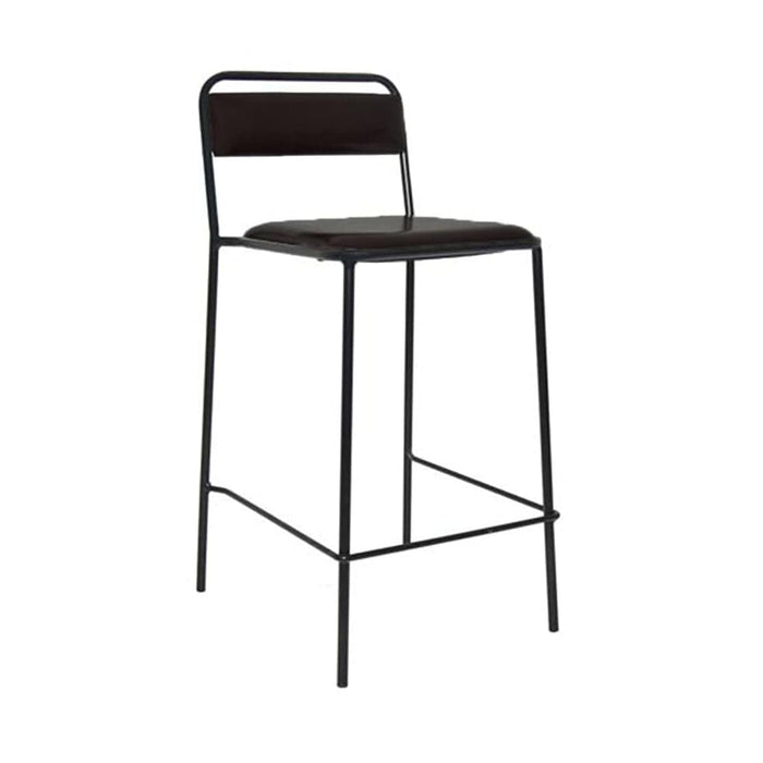 elevenpast Black Sleek Kitchen Stool 1359213