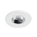 Spazio DOWNLIGHTS White Starled Round LED Aluminium Downlight White | Matt Chrome 2287.3.30.31