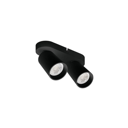 Spazio Spotlight Black Flip All Over Twice Aluminium Spotlight Black | White 246609.D.30