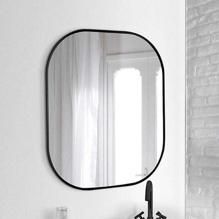 elevenpast Bathroom Mirror 80cm x 70cm Sharon LED Bathroom Mirror | 2 Sizes 31254CI1508