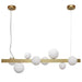 elevenpast Fantasy Chandelier 8 Light Black | Gold