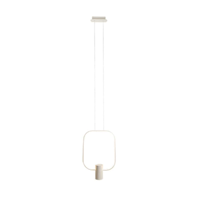 elevenpast Pendant Aurora Square LED Pendant Light | Black or White