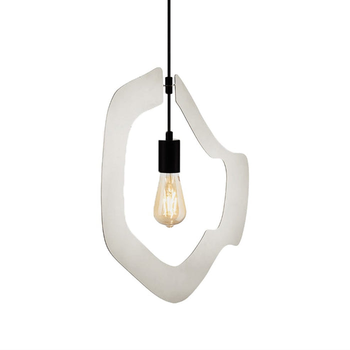 elevenpast Pendant Outline Pendant Light | Black, Gold or Silver | 3 Sizes