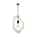 elevenpast Pendant Silver / Small Outline Pendant Light | Black, Gold or Silver | 3 Sizes