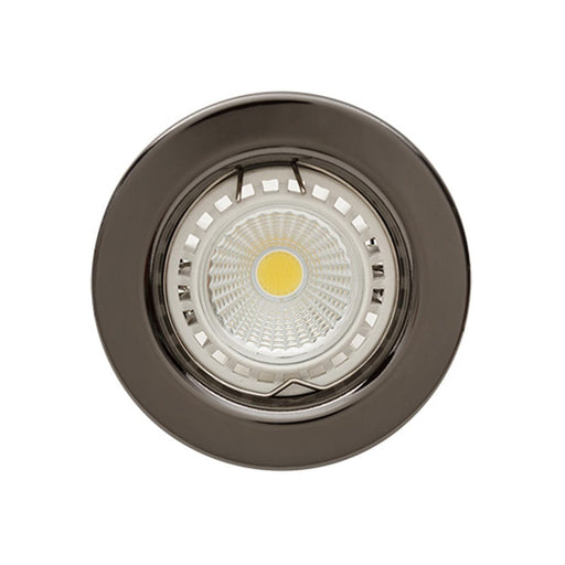 elevenpast Straight Round Down Light 80mm Gun Metal | White | Chrome | Brass