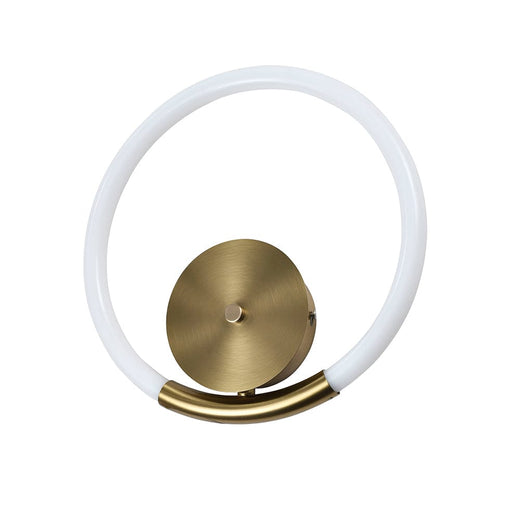 elevenpast Wall light Halo LED Metal Wall Light Black | Brass