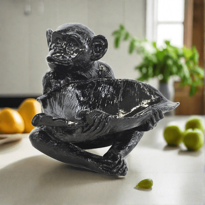 elevenpast Accessories Resin Monkey Bowl