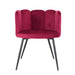 elevenpast kitchen stool Boudoir Chair - Velvet with Steel Legs