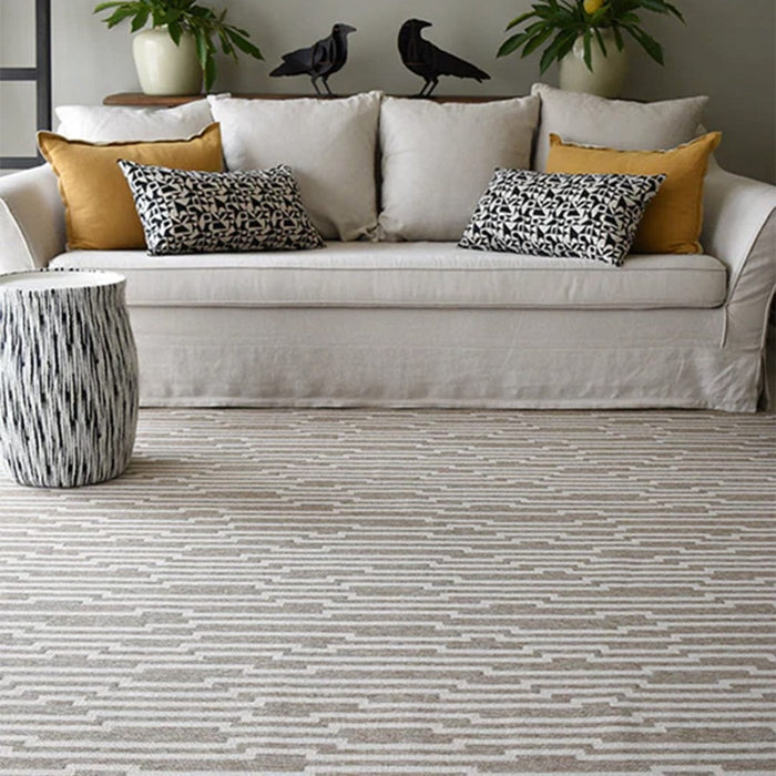 elevenpast Rugs Circuit Sand Reversible Rug