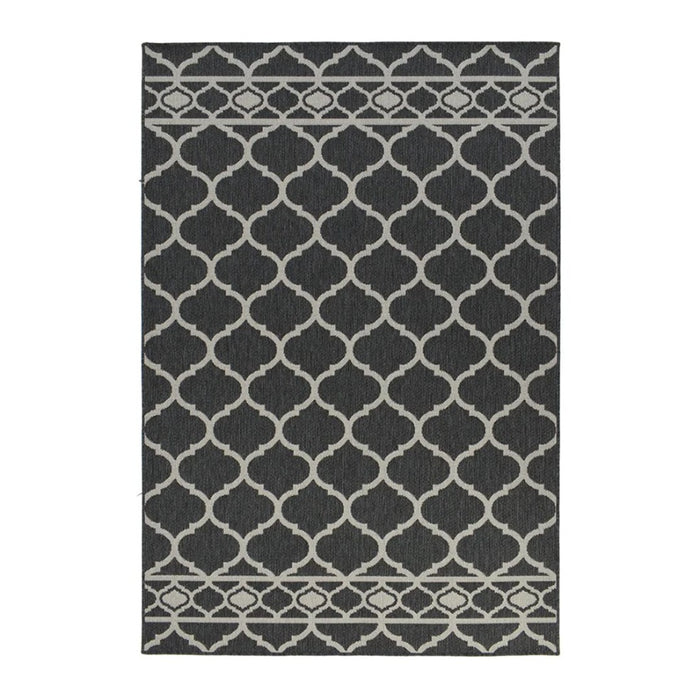 elevenpast Rugs Lattice Grey Rug