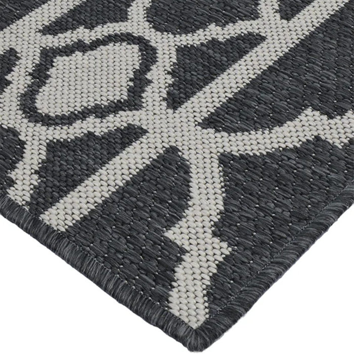 elevenpast Rugs Lattice Grey Rug