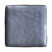 elevenpast Ceramic Square Speckled Plate Blue Grey Set Of 6 | Side or Dinner