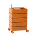 elevenpast Cabinets & Storage Orange Mobile 360 Drawer Unit White | Pink | Matcha | Ginger | Orange