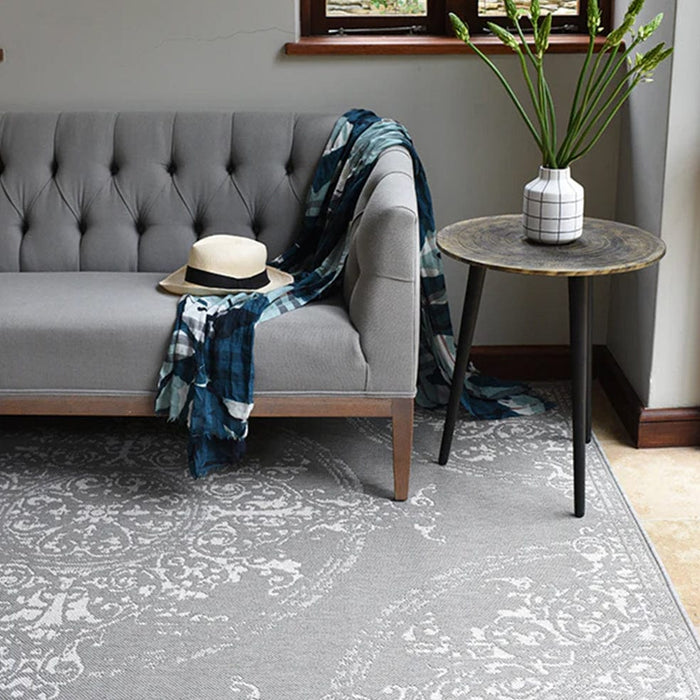 elevenpast Poletti Pewter Rug