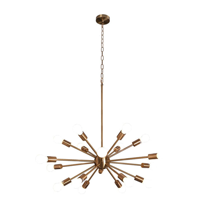 elevenpast Supernova Metal Pendant Light Medium Gold | Black