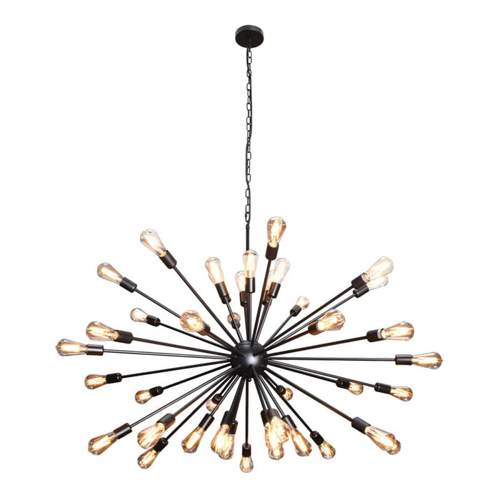 elevenpast Pendant Supernova Pendant Light Large Gold | Black