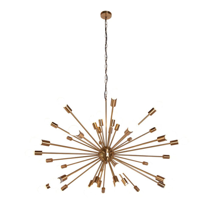 elevenpast Pendant Supernova Pendant Light Large Gold | Black