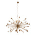 elevenpast Pendant Supernova Pendant Light Large Gold | Black