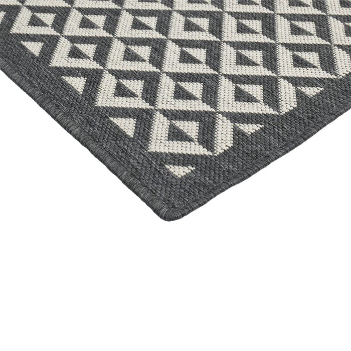 elevenpast Mirror Grey Rug