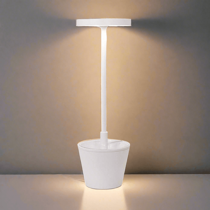 elevenpast Poldina Pro Reverso LED Rechargeable Table Lamp Grey | White