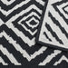 elevenpast Kelim Reversible Black and White Rug