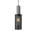 elevenpast Pendant Tamsyn Metal Pendant Light Black | Cement