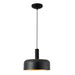 elevenpast Pendant Carrie Metal Pendant Light Black Medium | Large