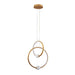 elevenpast Pendant Maina 2 Ring LED Aluminium Pendant Light Gold | Black