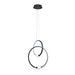 elevenpast Pendant Maina 2 Ring LED Aluminium Pendant Light Gold | Black