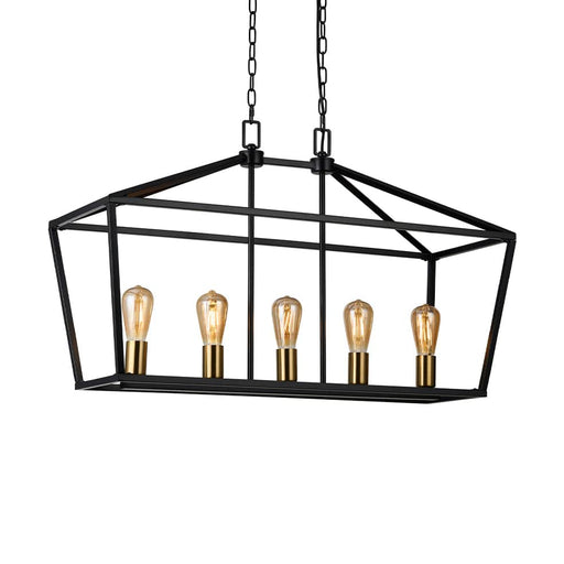 elevenpast Pendant Naseem Metal Pendant Light Gold | Black