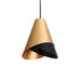 elevenpast Pendant Nyx Aluminium Pendant Light Gold and Black | 2 Sizes