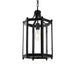 elevenpast Pendant Sherry Metal and Glass Pendant Light Black | Bronze | White