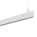 Spazio Lighting White / 3000k Kler LED Aluminium and Polycarbonate Suspension Light Black | White 3978.30.31