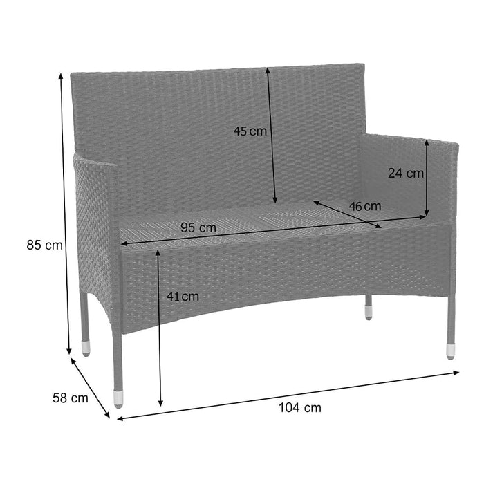 elevenpast sofa Jasmine Outdoor Patio Set 4000775 6009552946082