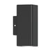 elevenpast Wall Light Black Ryka Square Polycarbonate Wall Light Black | White 4531.1.30