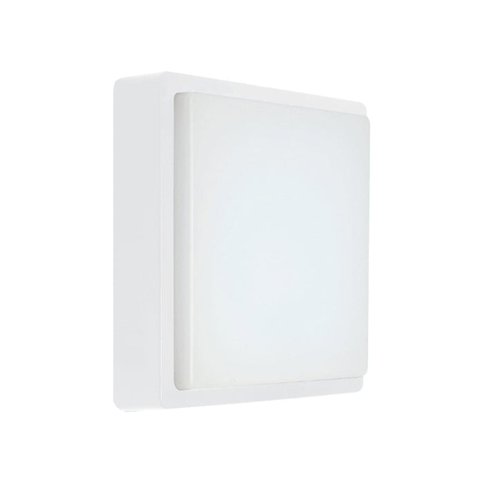 Spazio Outdoor Light White / 3000k Kwele Polycarbonate LED Outdoor Wall Light Black | White 4532.3031