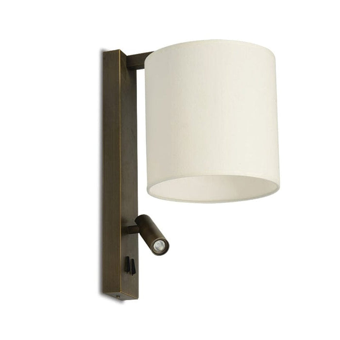 Spazio Bronze Saxon Wall Light - Aluminium and Stainless Steel 5270.43