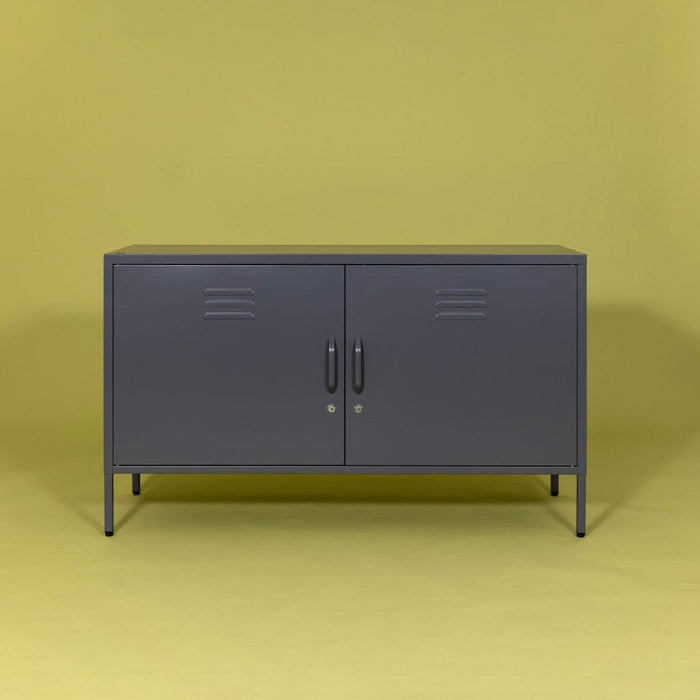 elevenpast Cabinets & Storage Popstrukt Metal TV/Storage Unit Double Door