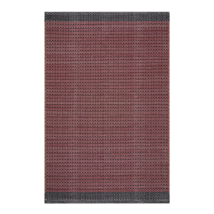 elevenpast Cotton 160cm x 230cm Dune Cotton Rug Merlot  160x230cm | 200x300cm | 300x400cm 8000087NOVOKE02