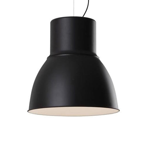 Spazio Pendant Large / Matt Black Hugo Metal Pendant Light Black | White 8535.40.30