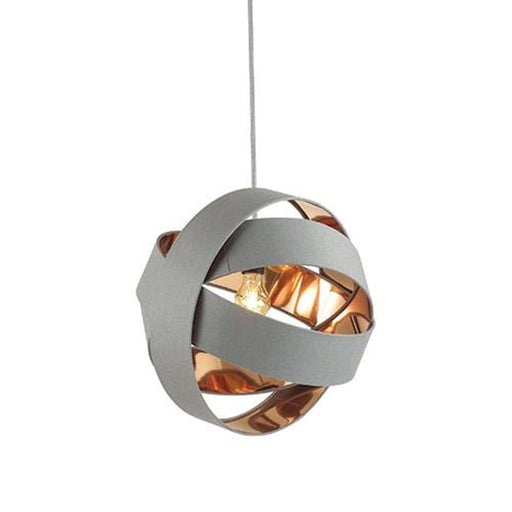 Spazio Pendant Grey and Rose Gold Lumia Pendant Light 8619.2042