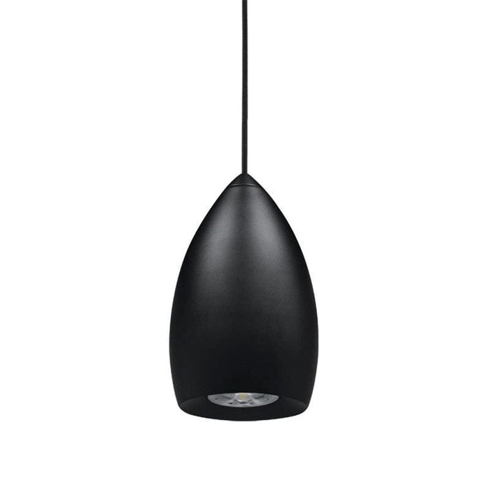 elevenpast Matt Black Uovo Pendant Light - Metal 8669.3